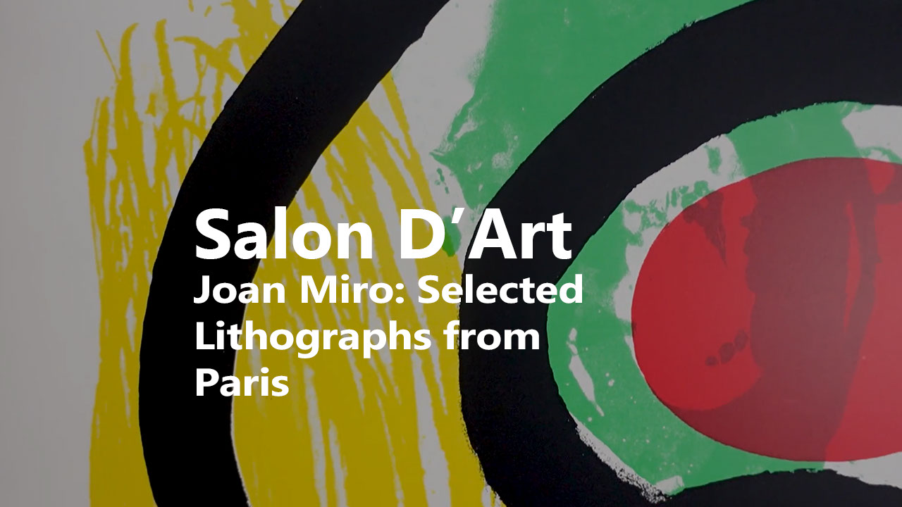 Joan Miro: Selected Lithographs from Paris